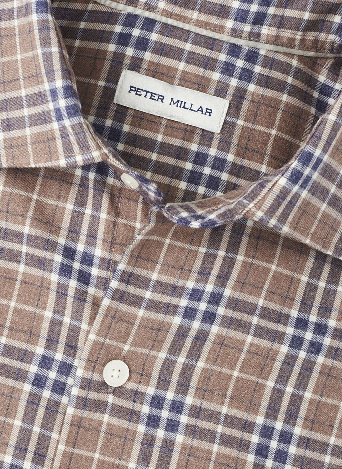 PETER MILLAR Men's Sport Shirt Peter Millar Big Bear Performance Flannel Sport Shirt