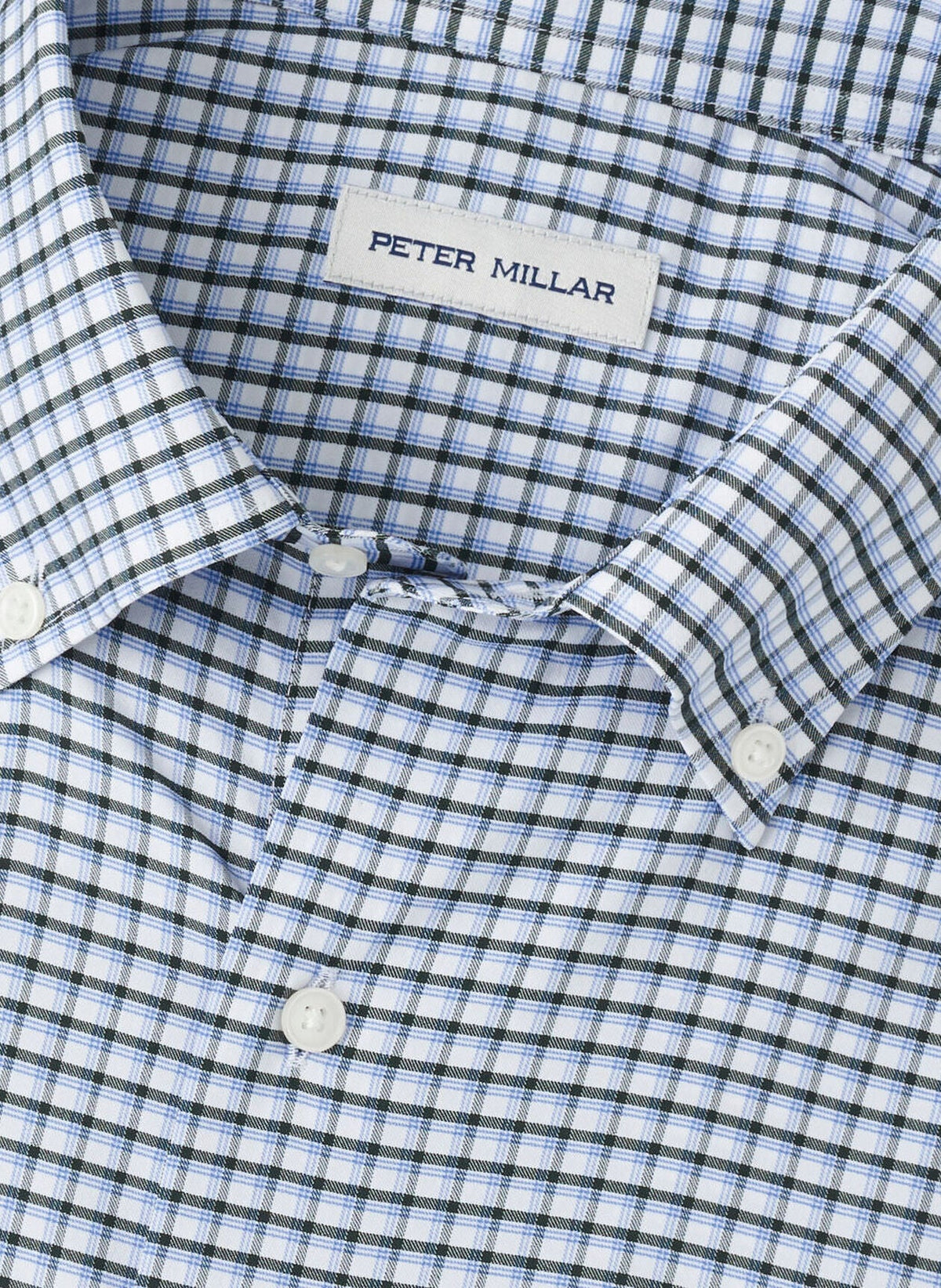 PETER MILLAR Men's Sport Shirt Peter Millar Cashiers Performance Twill Sport Shirt