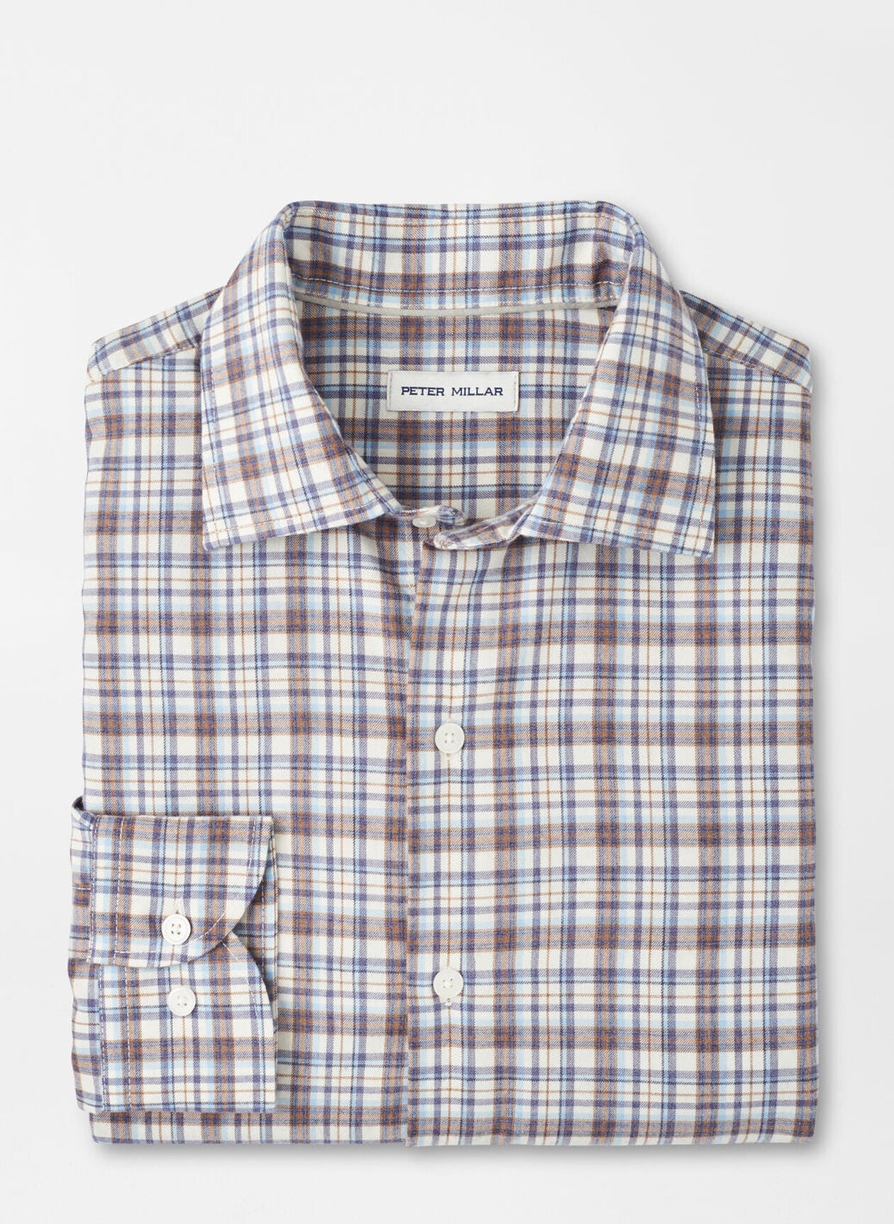 PETER MILLAR Men's Sport Shirt Peter Millar Waynesville Performance Flannel Sport Shirt