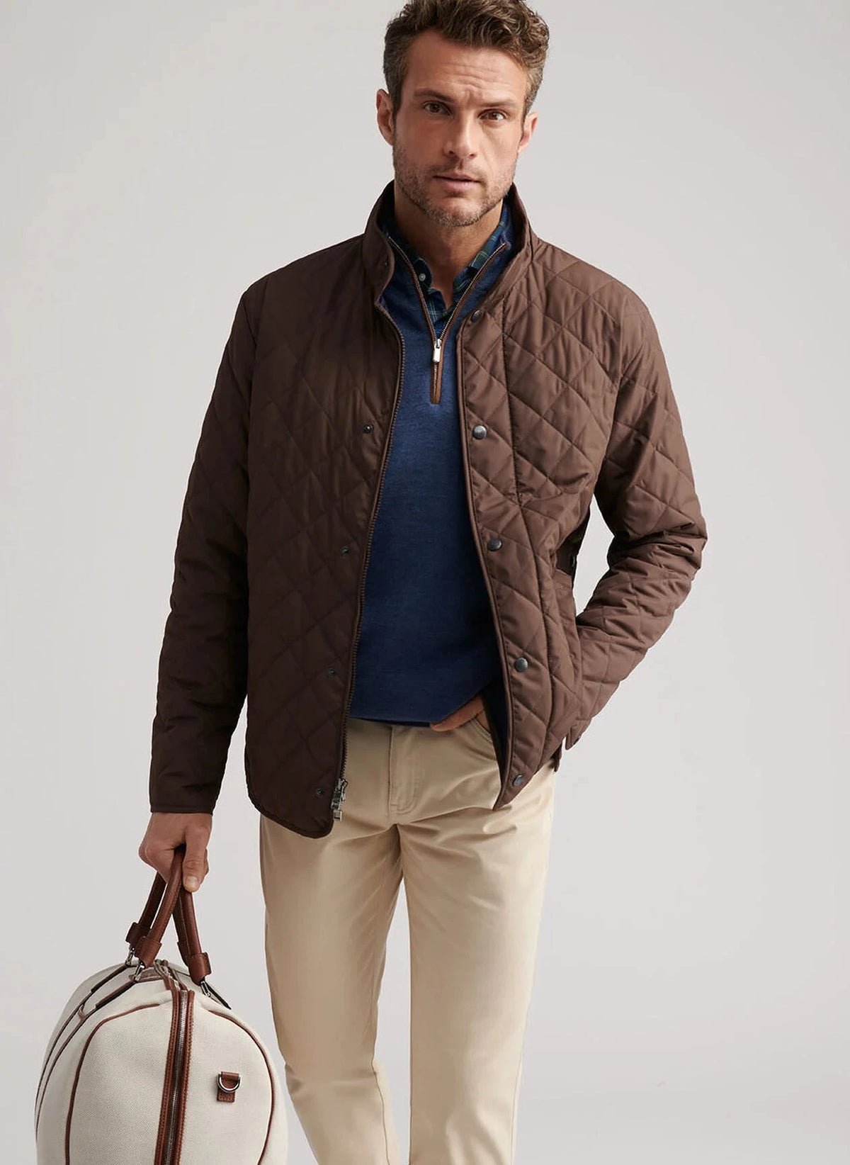 PETER MILLAR Mens Jackets Peter Millar Suffolk Coat