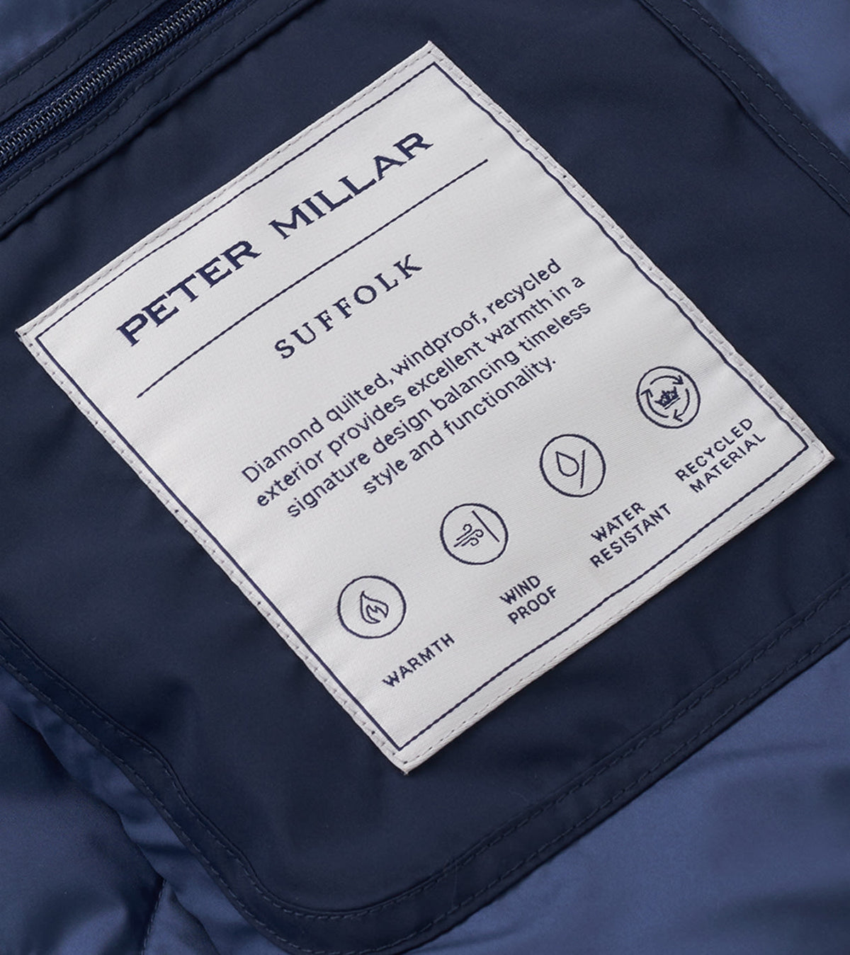 PETER MILLAR Mens Jackets Peter Millar Suffolk Coat