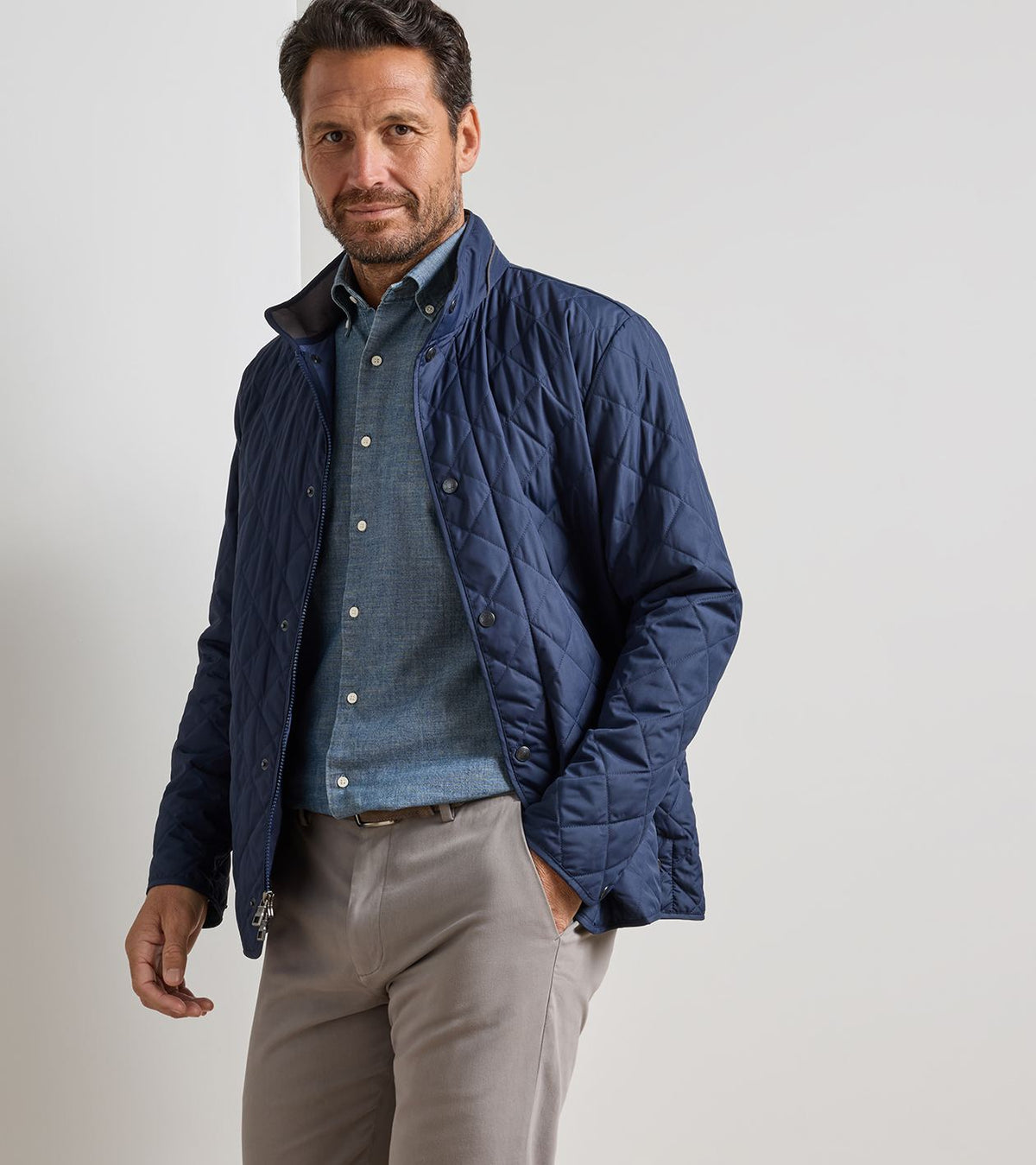 PETER MILLAR Mens Jackets Peter Millar Suffolk Coat