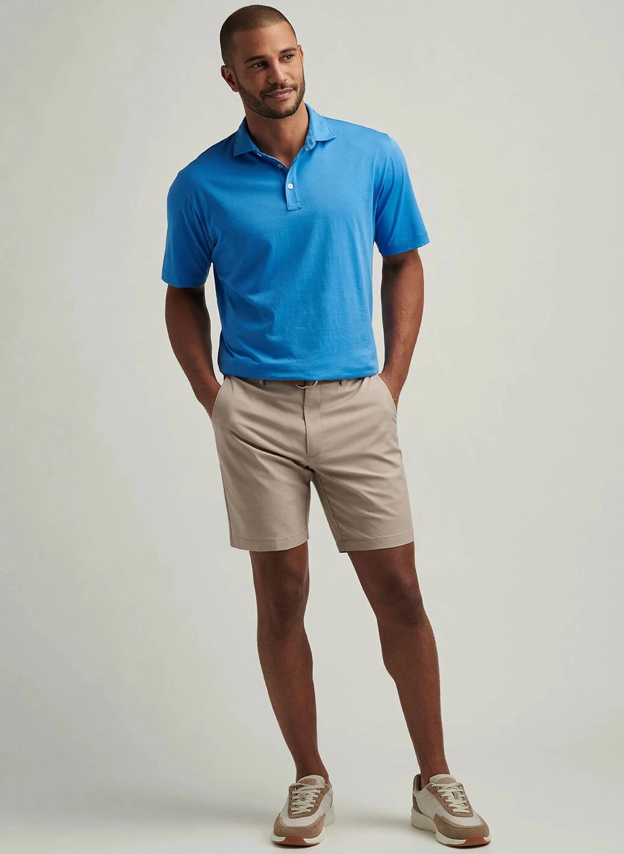 PETER MILLAR Mens Shorts KHAKI / 30 Peter Millar Crown Comfort Short || David's Clothing ME0B16K