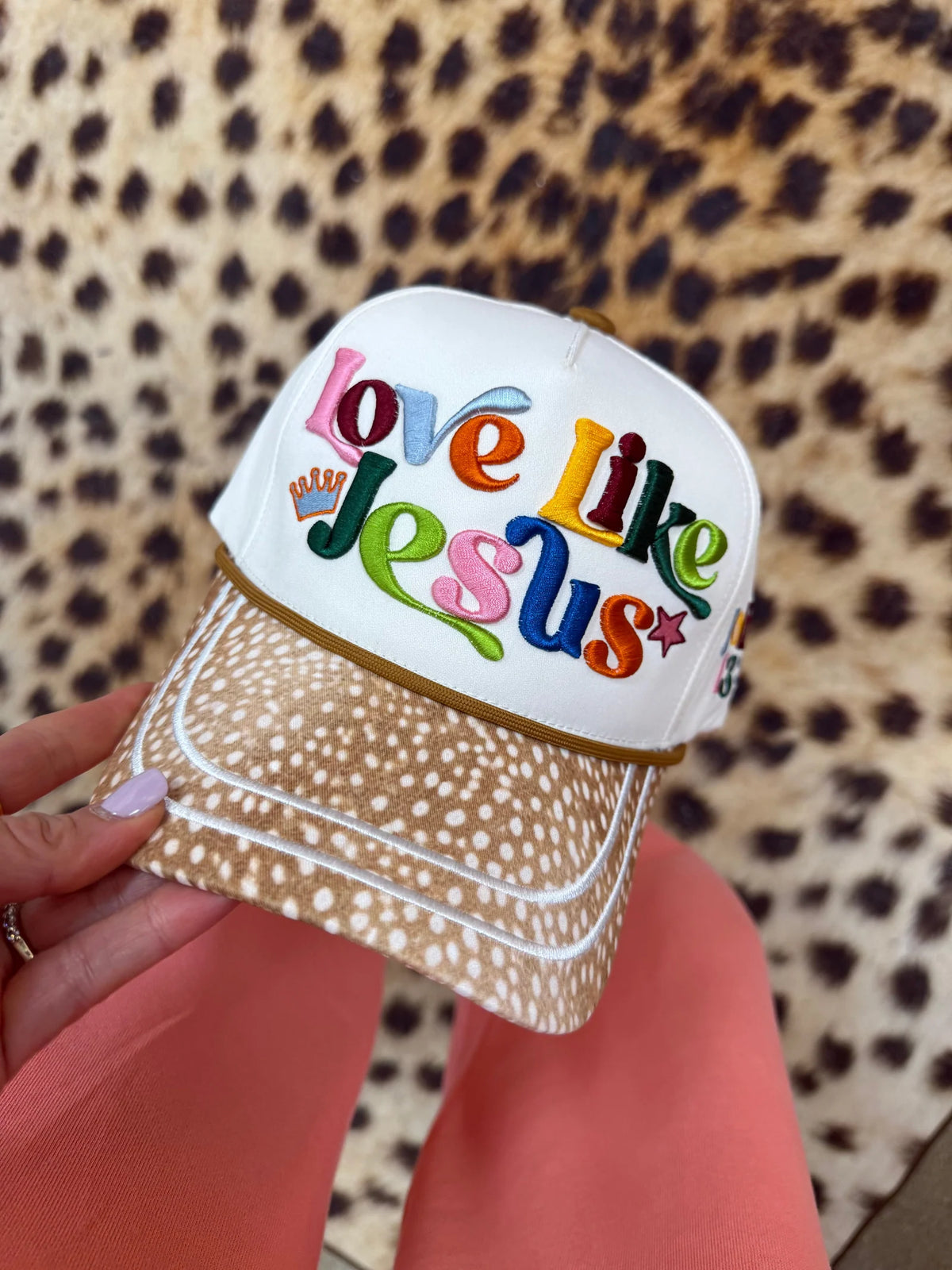 POPPY & PINE Women's Hat FAWN Poppy + Pine Love Like Jesus Hat LOVELIKEJESUS