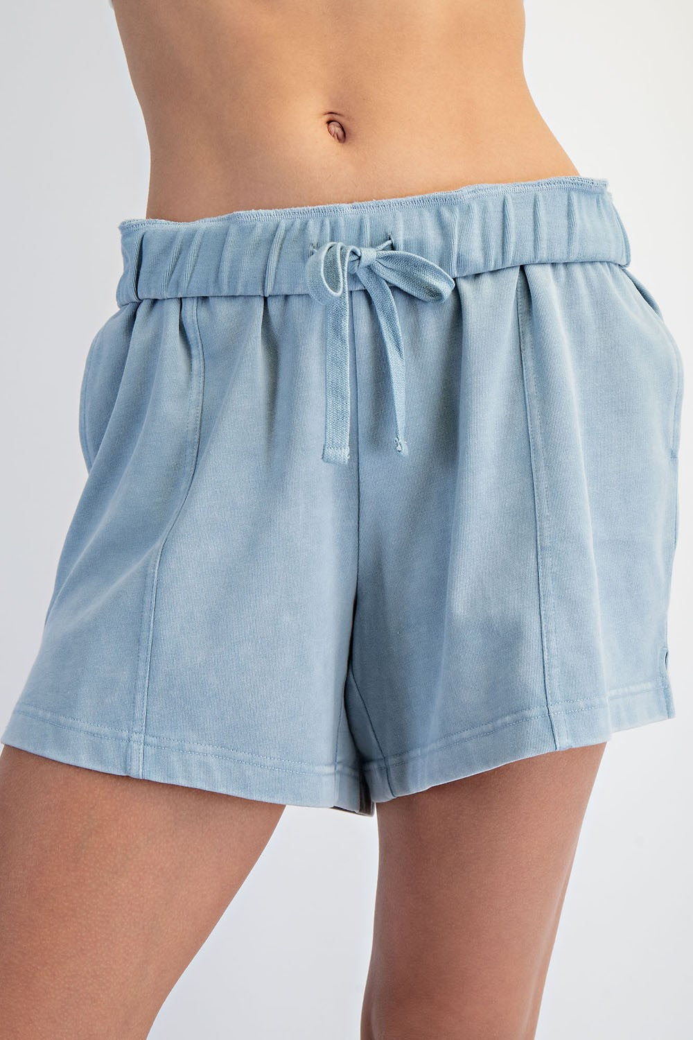 RAE MODE Mineral Washed Side Slit Short Set