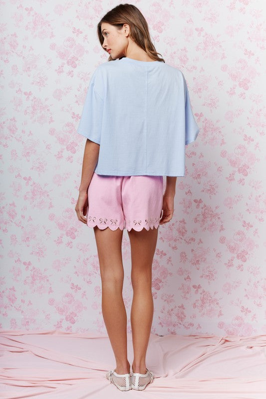 RARERAW Women's Tee Teddy Bear Graphic T-shirt