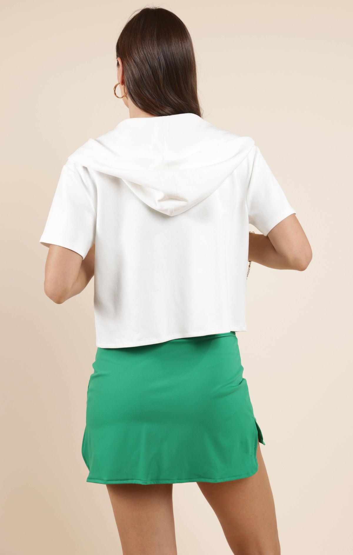 SADIE AND SAGE Women Jackets Sadie And Sage Good Weather Zip Up S/Slv Hoodie || David's Clothing