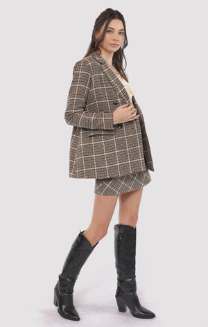 SADIE AND SAGE Women Jackets Sadie and Sage Gossip Girl Double Breasted Blazer