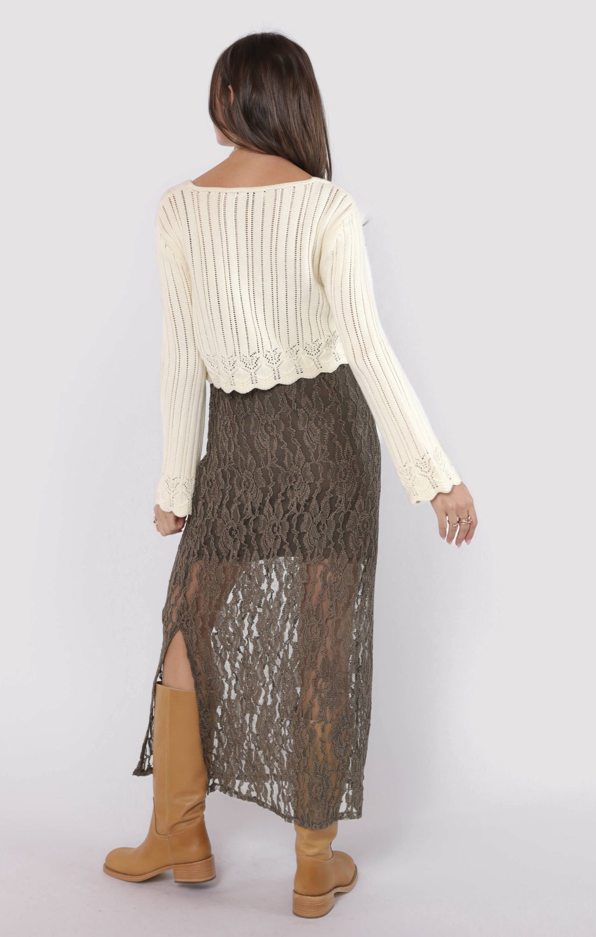 SADIE AND SAGE Women's Cardigans Sadie and Sage Chamomile Front Tie Cardigan