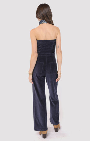 SADIE AND SAGE Women's Pants Sadie and Sage Morrison Strapless Belted Jumpsuit