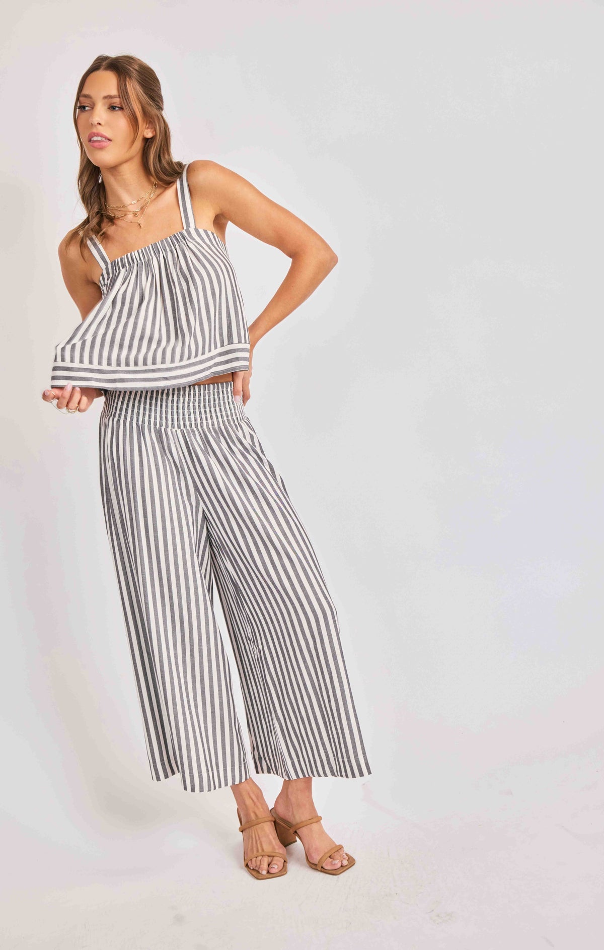 SADIE AND SAGE Women's Pants Sadie and Sage Nomad Stripe Pants