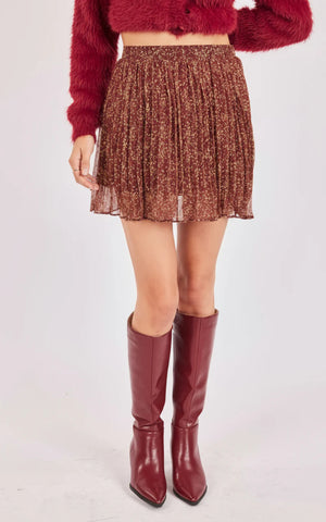 SADIE AND SAGE Women's Skirts Sadie and Sage Candelight Mini Skirt