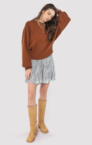 SADIE AND SAGE Women's Sweaters Sadie and Sage on A Stroll Dolman Sleeve Top || David's Clothing