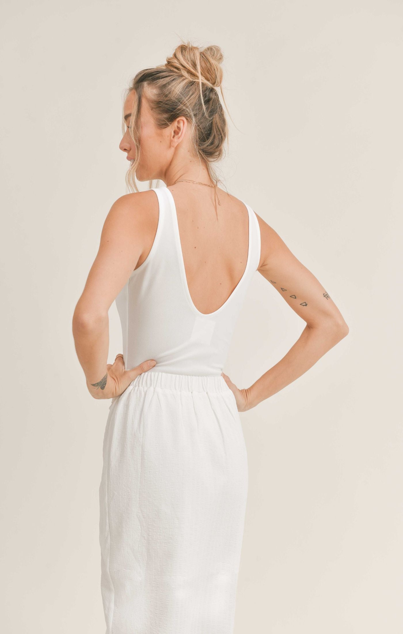 SADIE AND SAGE Women's Top Ballerina Bodysuit || David's Clothing