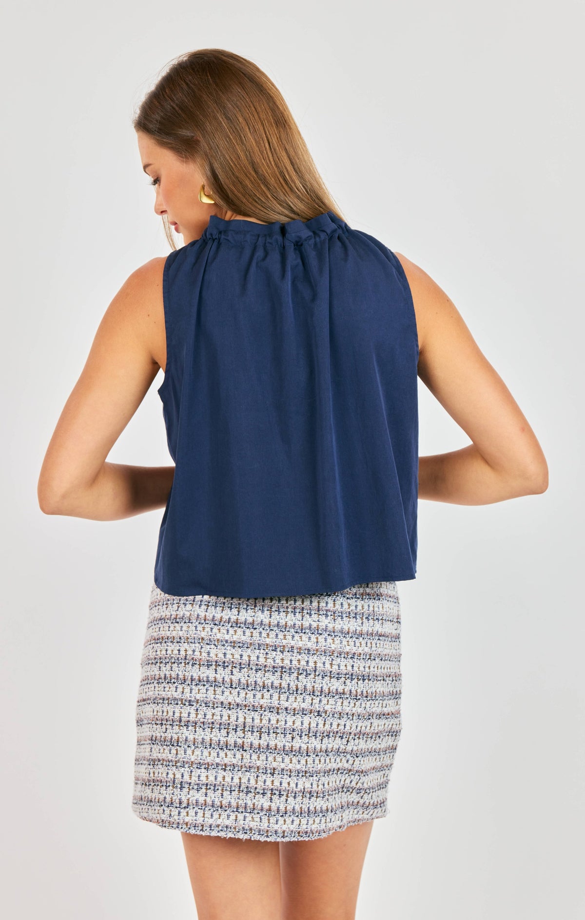 SADIE AND SAGE Women's Top Sadie And Sage Hometown Gathered Top || David's Clothing