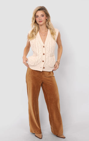 SADIE AND SAGE Women's Top Sadie and Sage Swift Cardigan Vest || David's Clothing