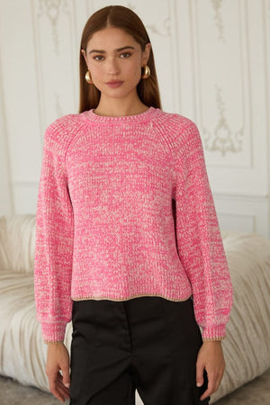 SKIES ARE BLUE Women's Sweaters Knitted Long Sleeve Sweater