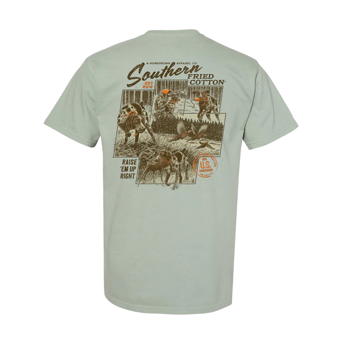 SOUTHERN FRIED COTTON Men's Tees Southern Fired Cotton Raise Em Right Tee