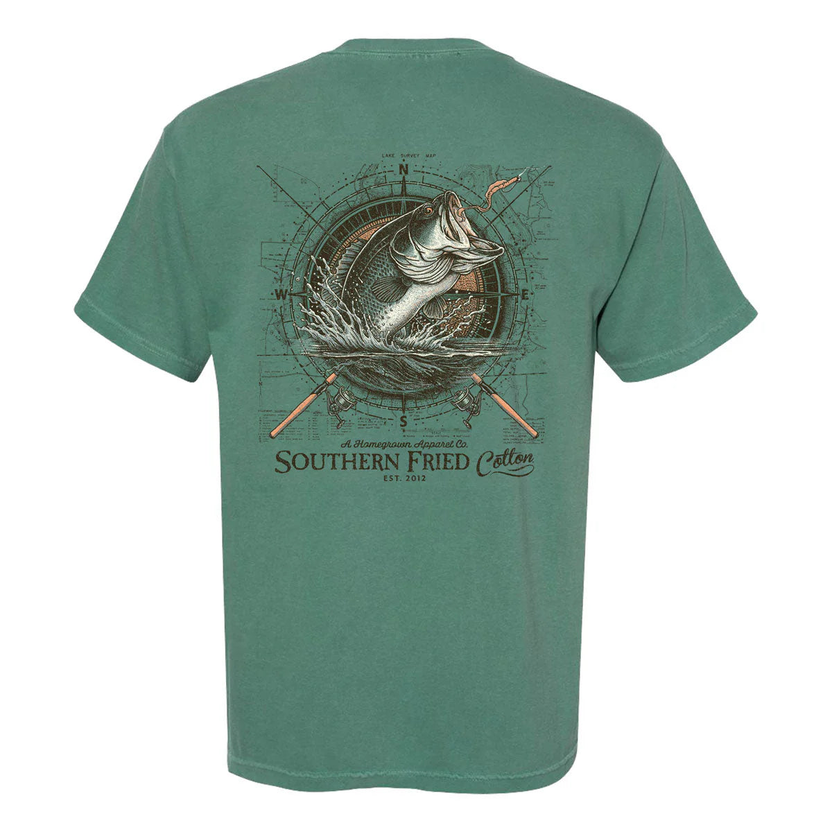 SOUTHERN FRIED COTTON Men's Tees Southern Fried Cotton Bass Hunter