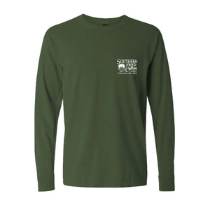 SOUTHERN FRIED COTTON Men's Tees Southern Fried Cotton In the Tall Grass - Long Sleeve