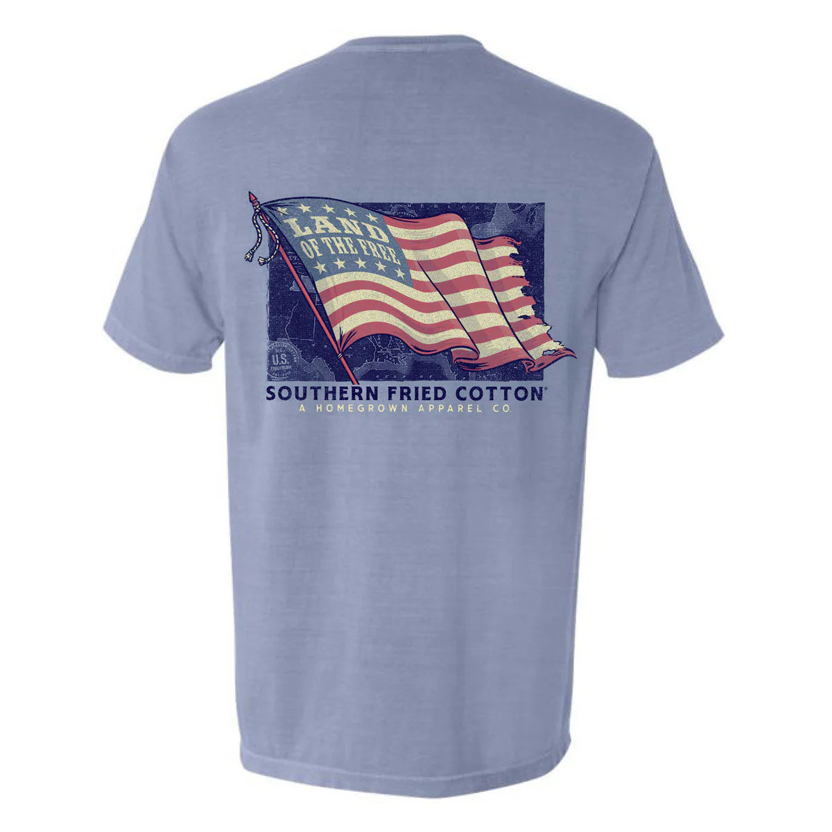 SOUTHERN FRIED COTTON Men's Tees Southern Fried Cotton Land of the Free Tee