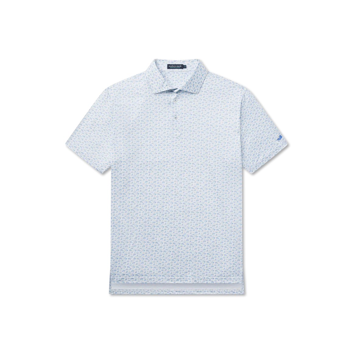 SOUTHERN MARSH COLLECTION Men's Polo Southern Marsh Flyline Performance Polo - Kitty Hawk