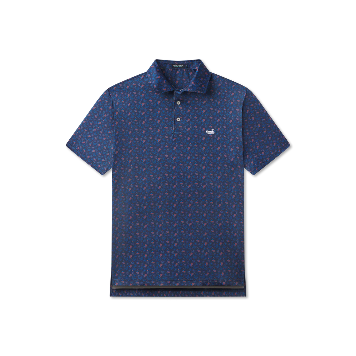 SOUTHERN MARSH COLLECTION Men's Polo Southern Marsh Flyline Performance Polo - Liberty