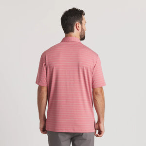 SOUTHERN MARSH COLLECTION Men's Polo Southern Marsh Newcastle Stripe Featherlight Polo