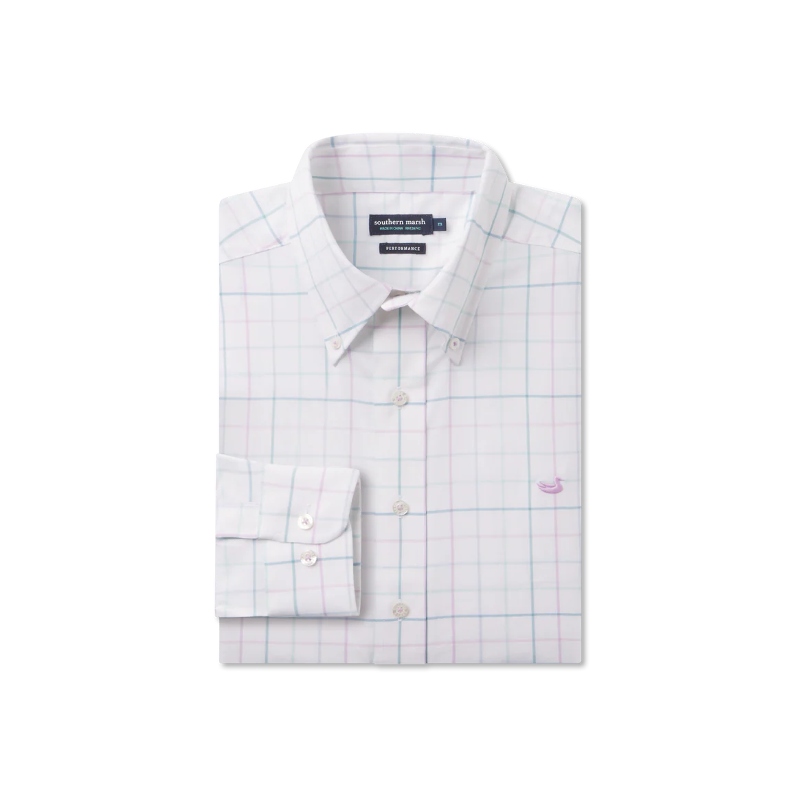 southern marsh dress shirts Southern Marsh Dyer Performance Gingham Dress Shirt