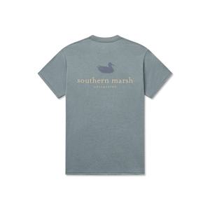 SOUTHERN MARSH COLLECTION Men's Tees BURNT SAGE / S Southern Marsh SEAWASH Tee - Authentic TWAUBSG