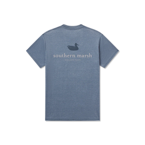 SOUTHERN MARSH COLLECTION Men's Tees SLATE / S Southern Marsh SEAWASH Tee - Authentic TWAUSLT