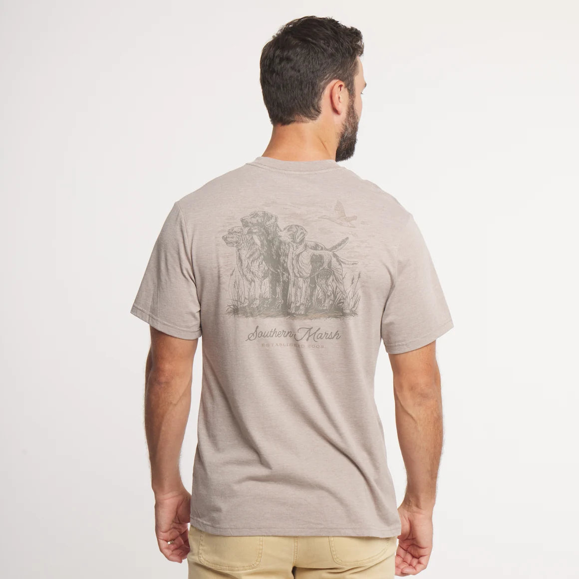 SOUTHERN MARSH COLLECTION Men's Tees Southern Marsh SEAWASH™ Tee - At The Ready