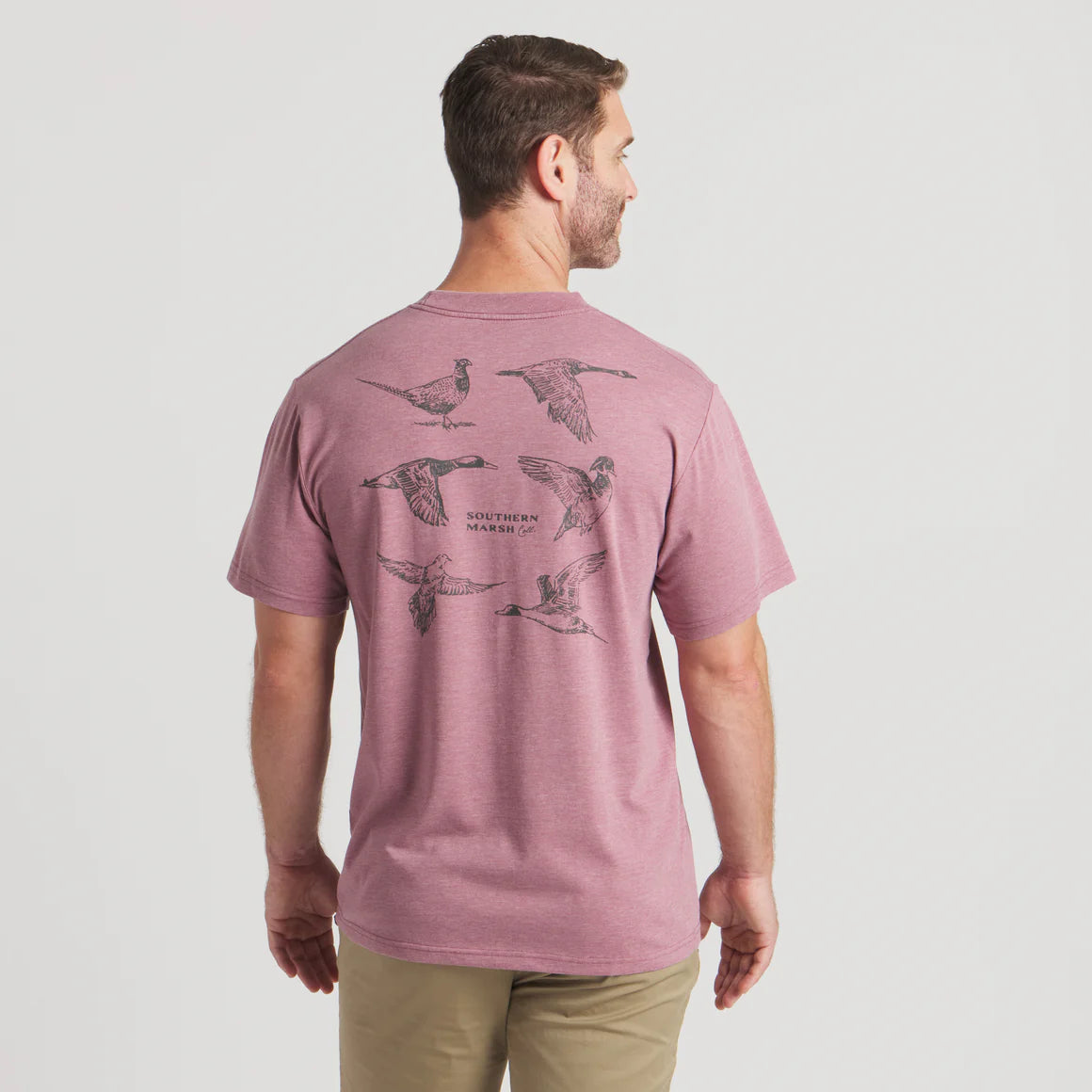 SOUTHERN MARSH COLLECTION Men's Tees Southern Marsh SEAWASH Tee - Field Sketches
