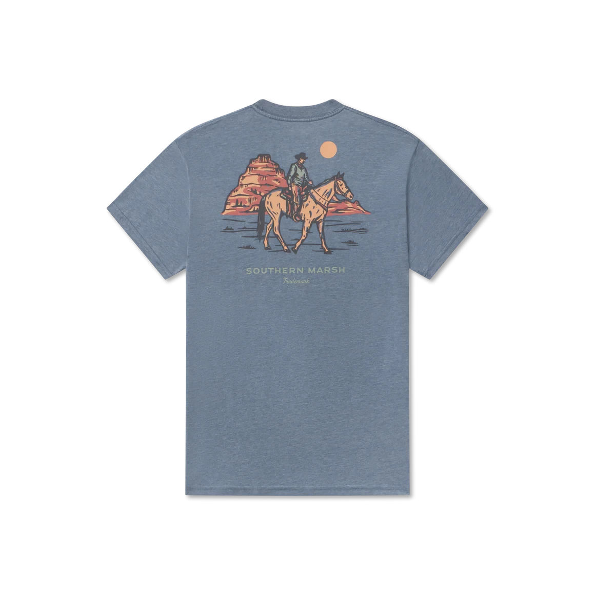 SOUTHERN MARSH COLLECTION Men's Tees Southern Marsh SEAWASH Tee - Marfa Rider