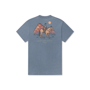 SOUTHERN MARSH COLLECTION Men's Tees Southern Marsh SEAWASH Tee - Marfa Rider