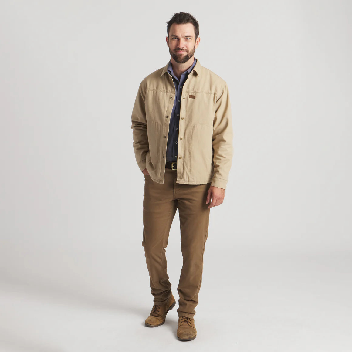 SOUTHERN MARSH COLLECTION Mens Jackets FIELD KHAKI / M Southern Marsh Bishop Rugged Canvas Jacket OBPJFDK