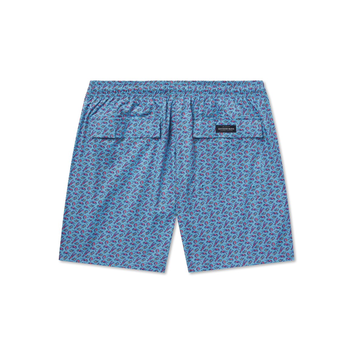 SOUTHERN MARSH COLLECTION Mens Shorts Southern Marsh Harbor Lined Trunk - After The Boil