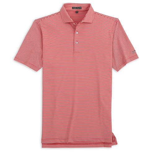 Southern Point Co. Men's Polo Southern Point Dune Stripe Polo || David's Clothing