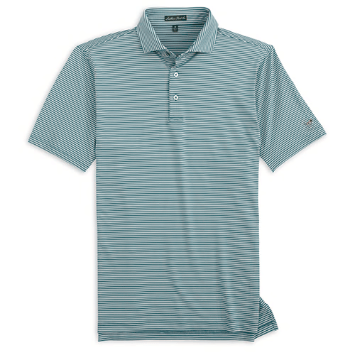 Southern Point Co. Men's Polo Southern Point Dune Stripe Polo || David's Clothing