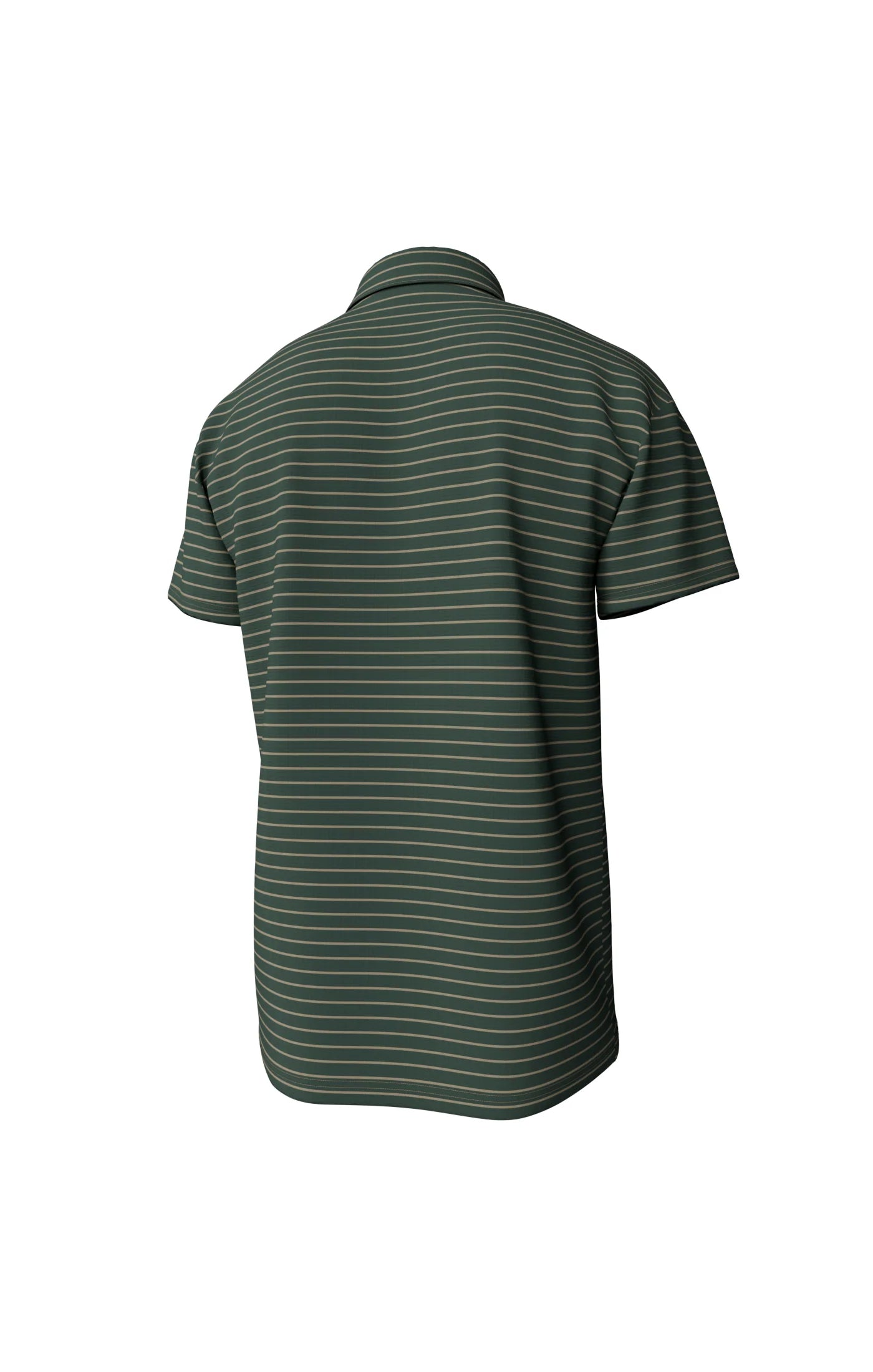Southern Point Co. Men's Polo DUCK GREEN / S Southern Point Horizon Stripe Performance Polo P306