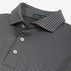 Southern Point Co. Men's Polo Southern Point The Hinton Stripe Polo || David's Clothing