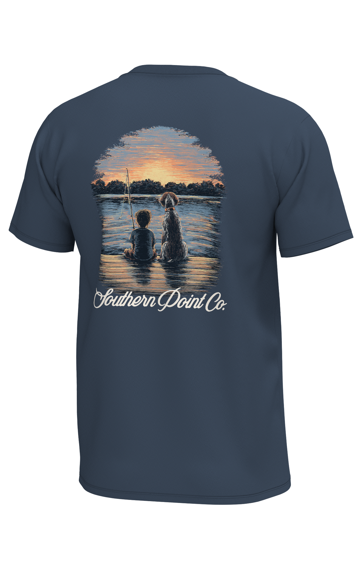 Southern Point Co. Men's Tees Southern Point Boy And His Dog Short Sleeve Tee