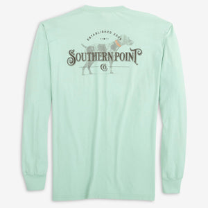 Southern Point Co. Men's Tees Southern Point Dry Goods LS Tee || David's Clothing 