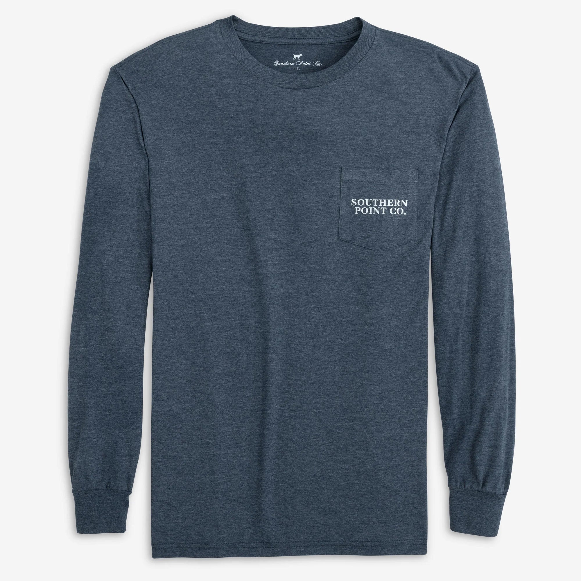 Southern Point Co. Men's Tees Southern Point Field Shot LS Tee || David's Clothing