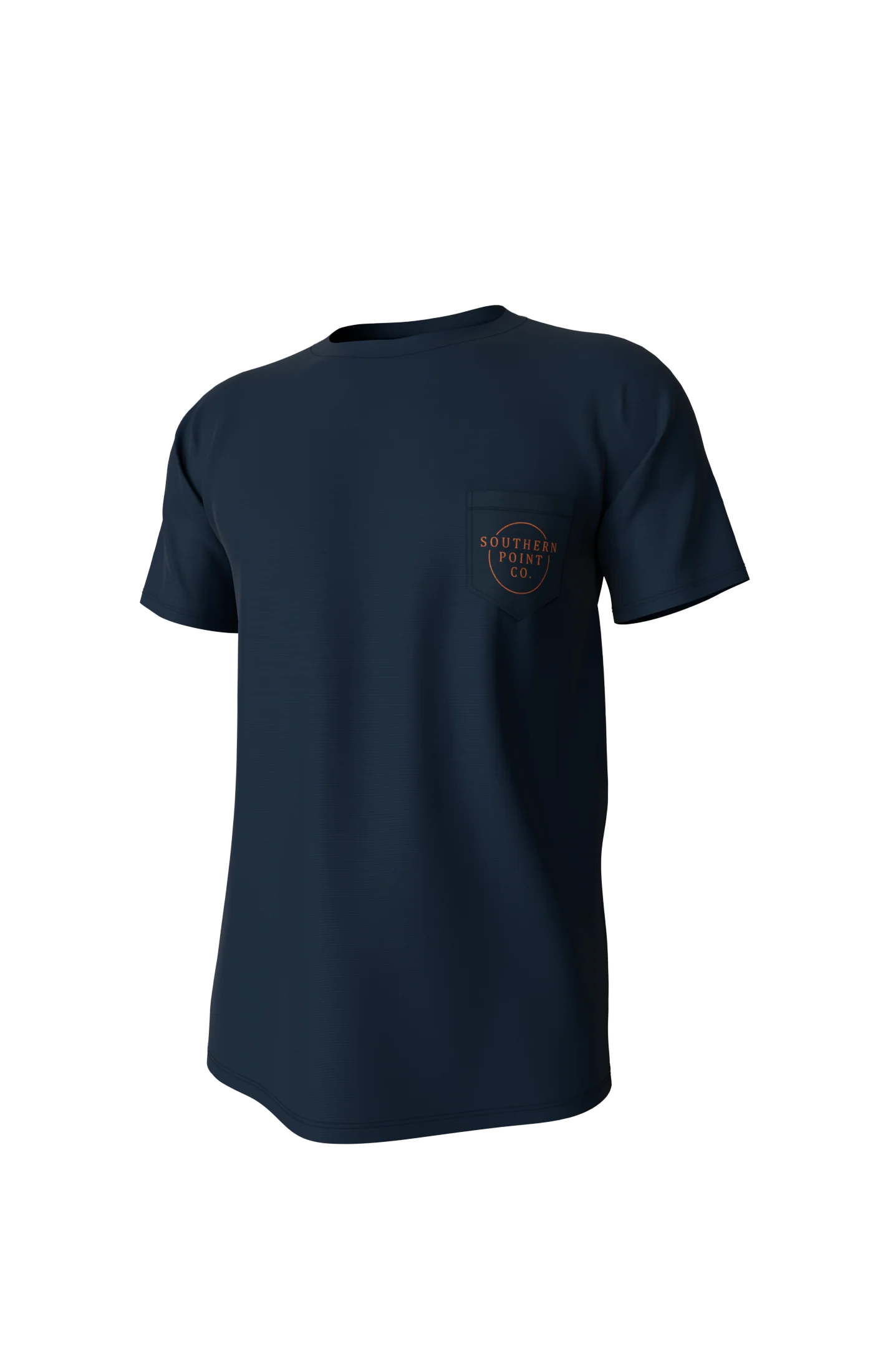 Southern Point Co. Men's Tees Southern Point Youth Vintage Circle Greyton Short Sleeve Pocket Tee