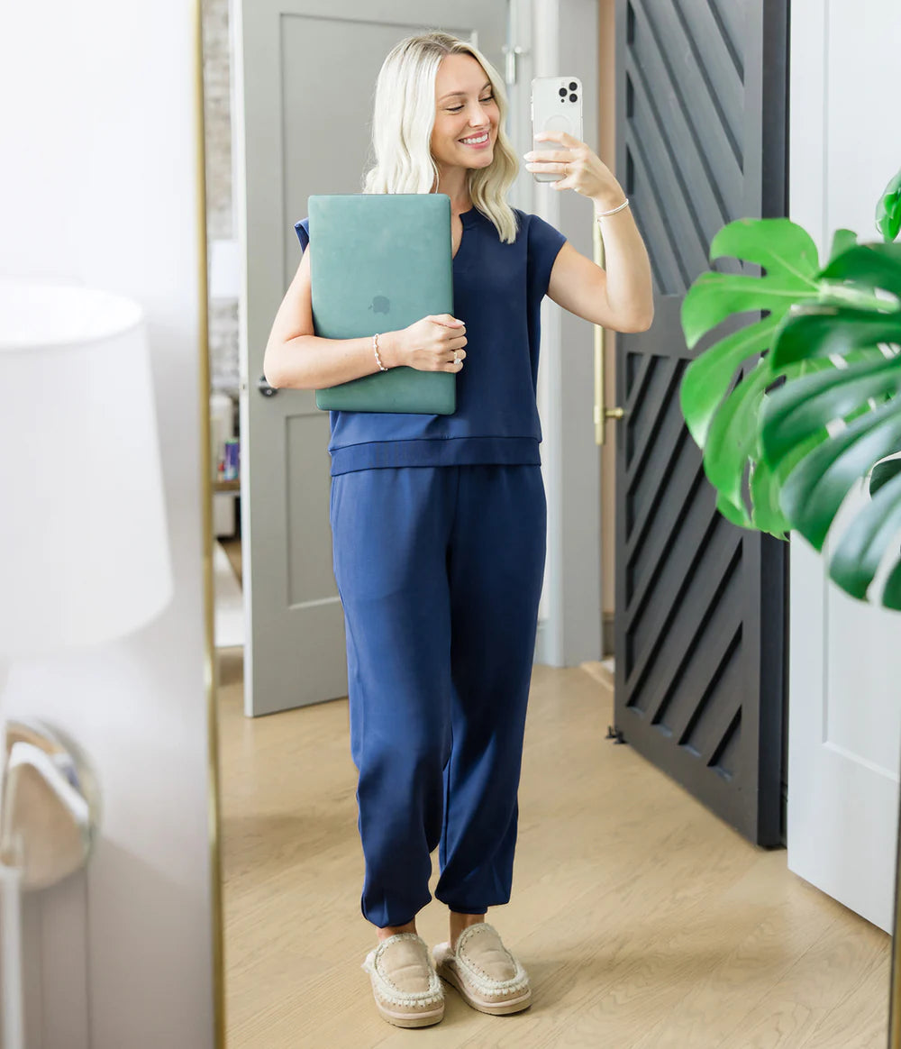 SOUTHERN SHIRT CO. Women's Pants WINDSOR / XS Southern Shirt AstroKnit Joggers - Stone 2P013-1299