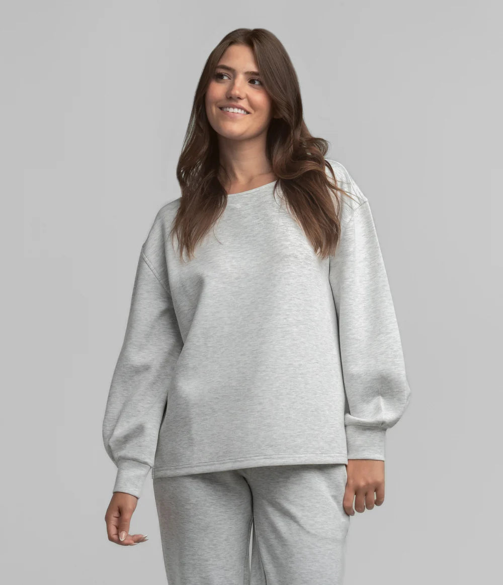 SOUTHERN SHIRT CO. Women's Sweaters STONE / XS Southern Shirt AstroKnit Top - Windsor 2J099-1350