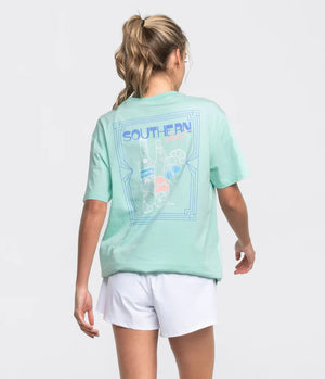 SOUTHERN SHIRT CO. Women's Tee Southern Shirt Touch Of Spritz SS Tee || David's Clothing