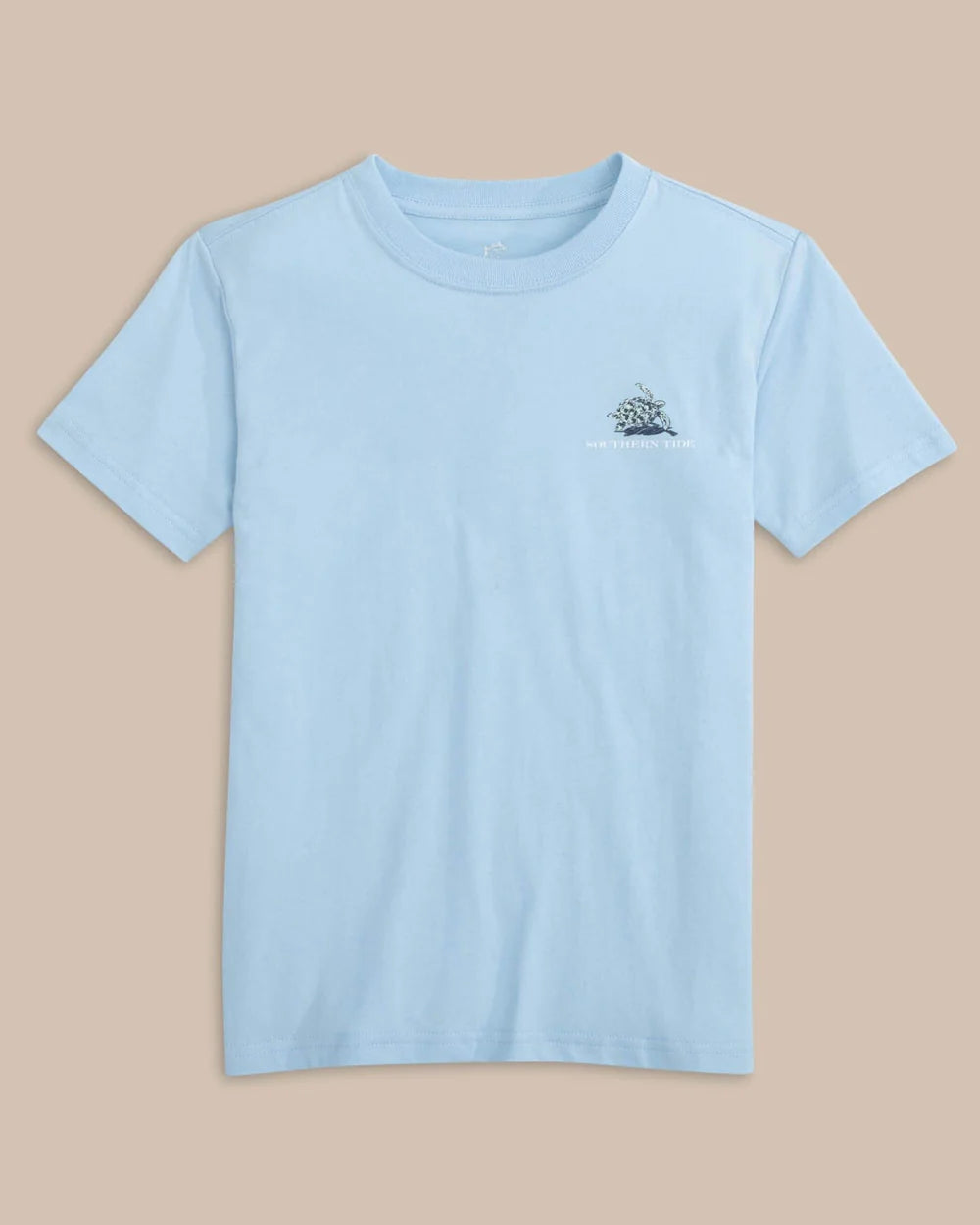 SOUTHERN TIDE Kid's Tees Southern Tide Kids Yachts of Turtles Short Sleeve T-Shirt || David's Clothing