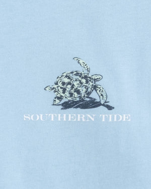 SOUTHERN TIDE Kid's Tees Southern Tide Kids Yachts of Turtles Short Sleeve T-Shirt || David's Clothing